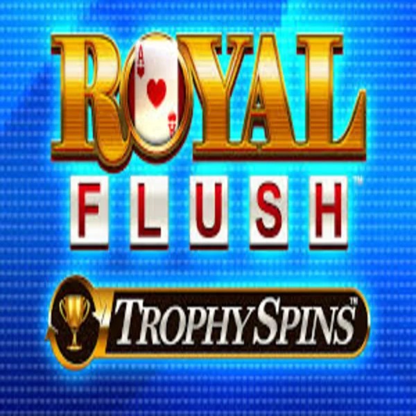 Royal Flush Trophy Spins game by Greentube – logo hosted on AlaWin Casino