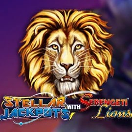 Stellar Jackpots with Serengeti Lions by Lightning Box Game, showcased at alawins.ch – game logo
